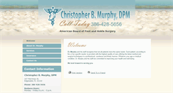 Desktop Screenshot of podiatristedgewaterfl.com